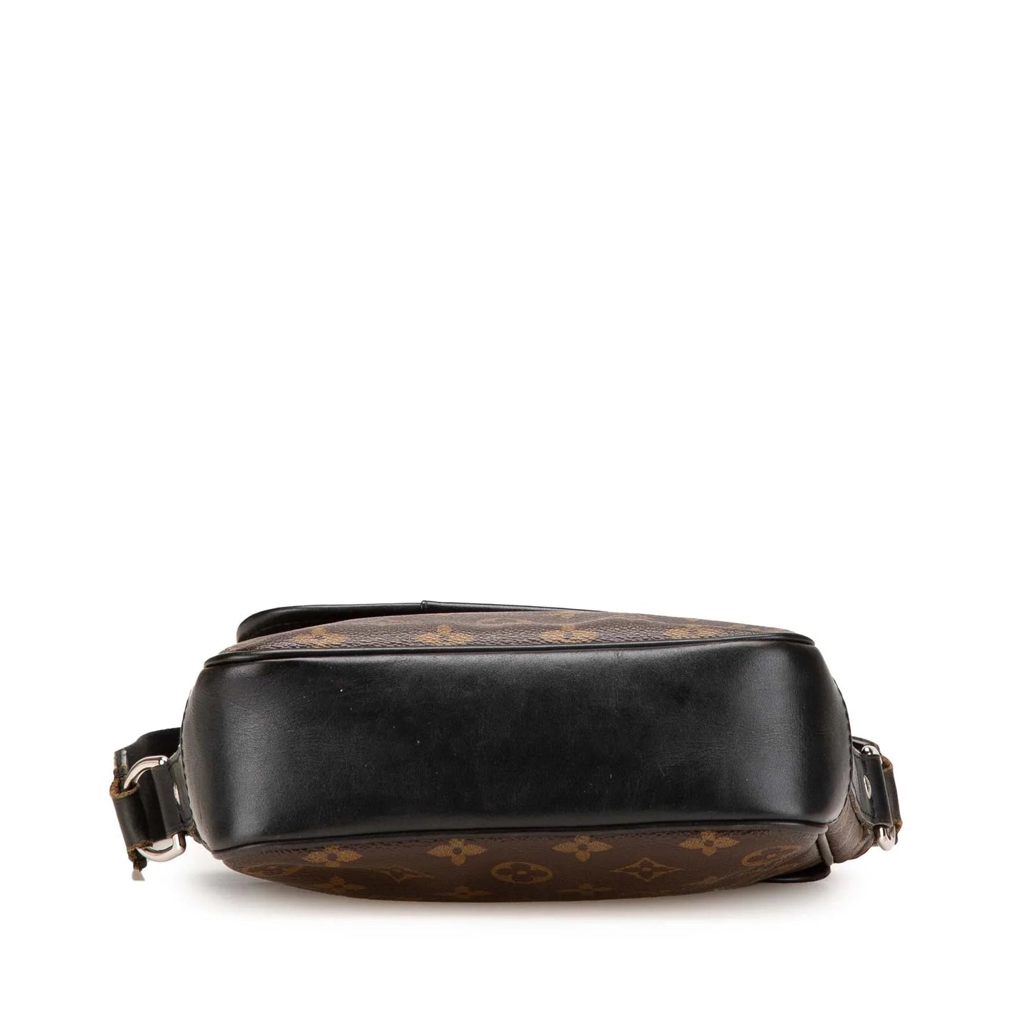 Brown Louis Vuitton Monogram Macassar Bass PM Crossbody Bag