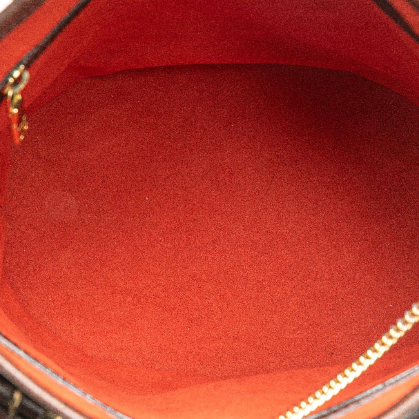 Brown Louis Vuitton Damier Ebene Marais Bucket Bag
