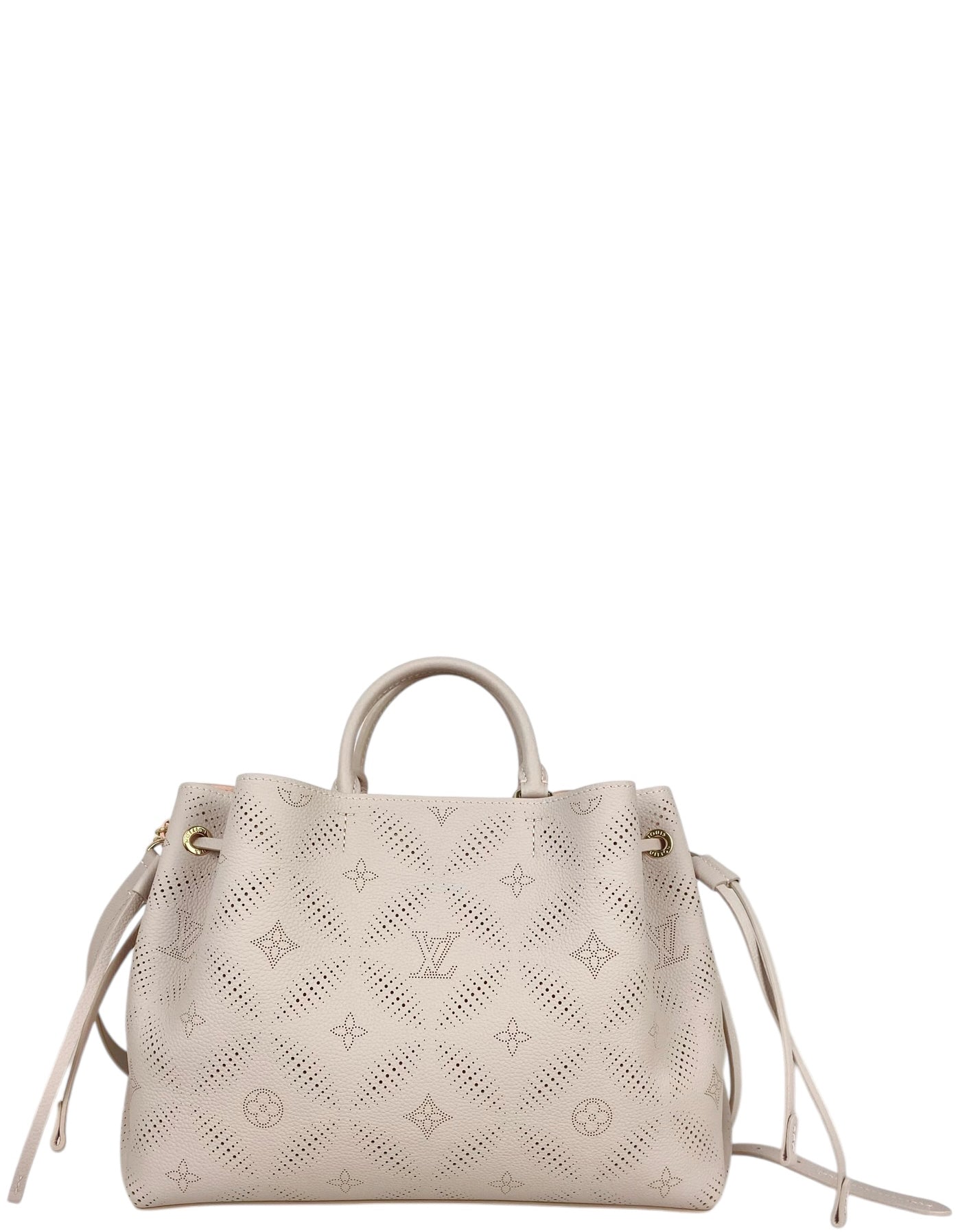 Louis Vuitton Pink/Gray Monogram Mahina Bloom Bella Tote