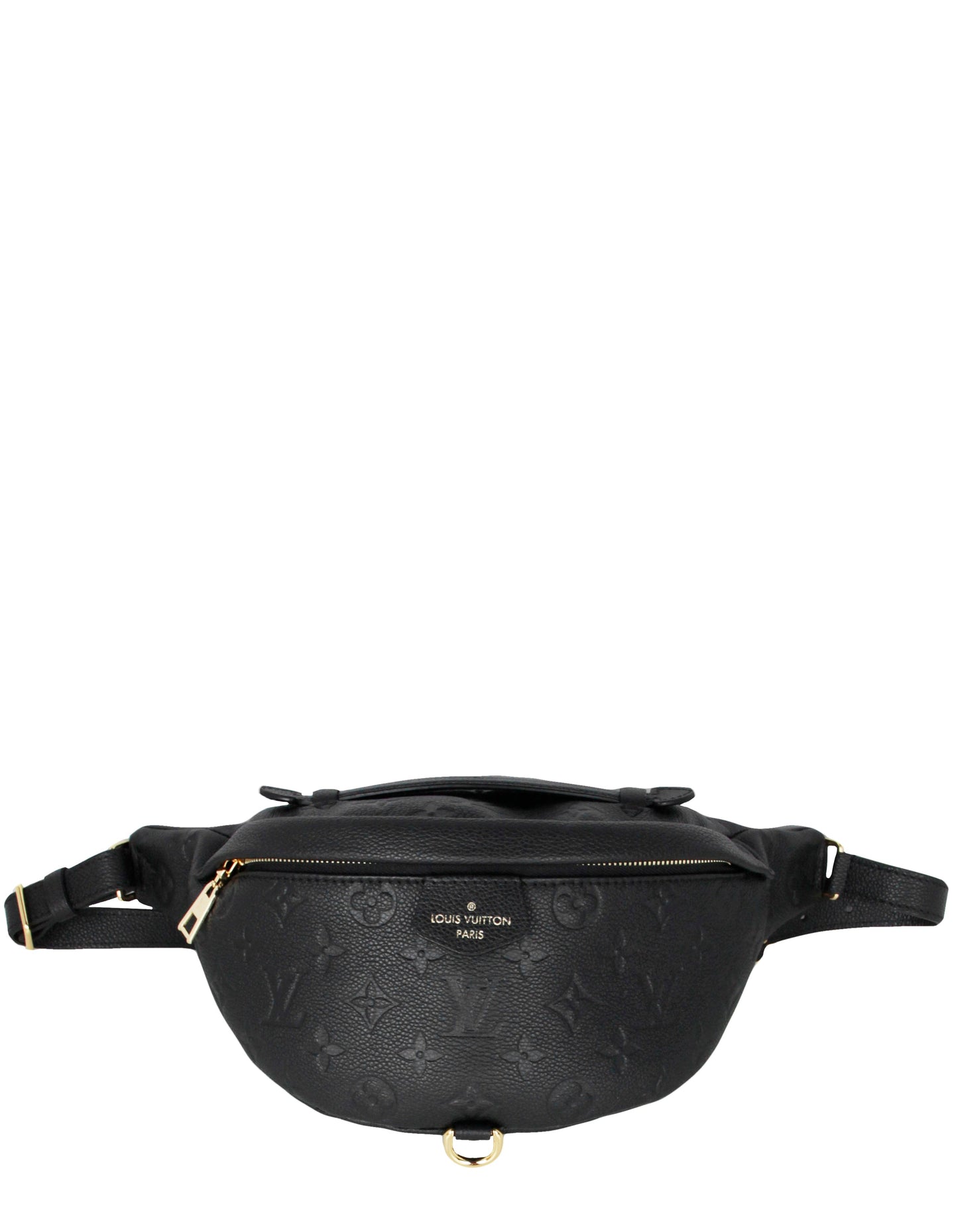 Louis Vuitton 2021 Black Empreinte Leather BumBag Belt Bag