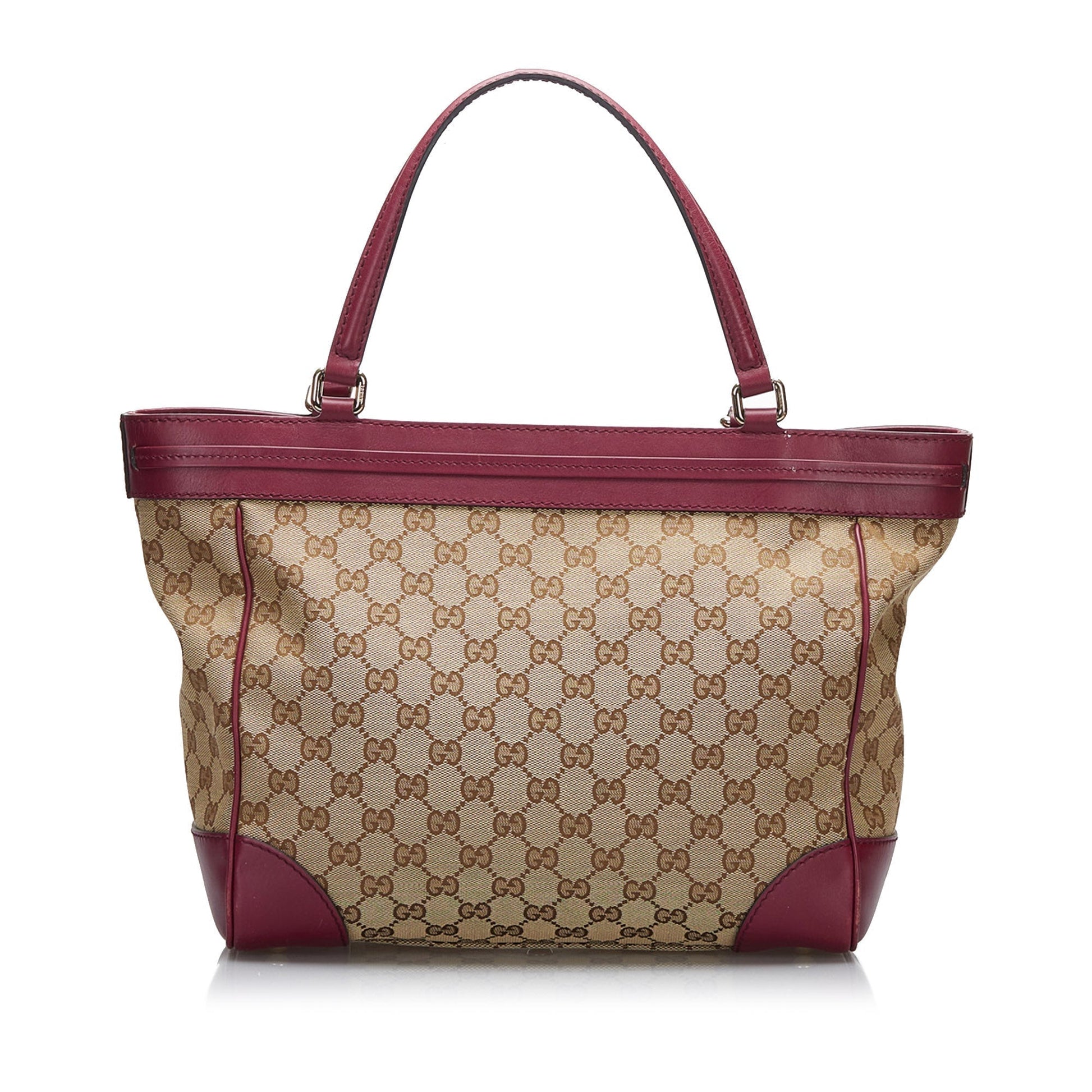 Gucci Leather Canvas Tote Style 34