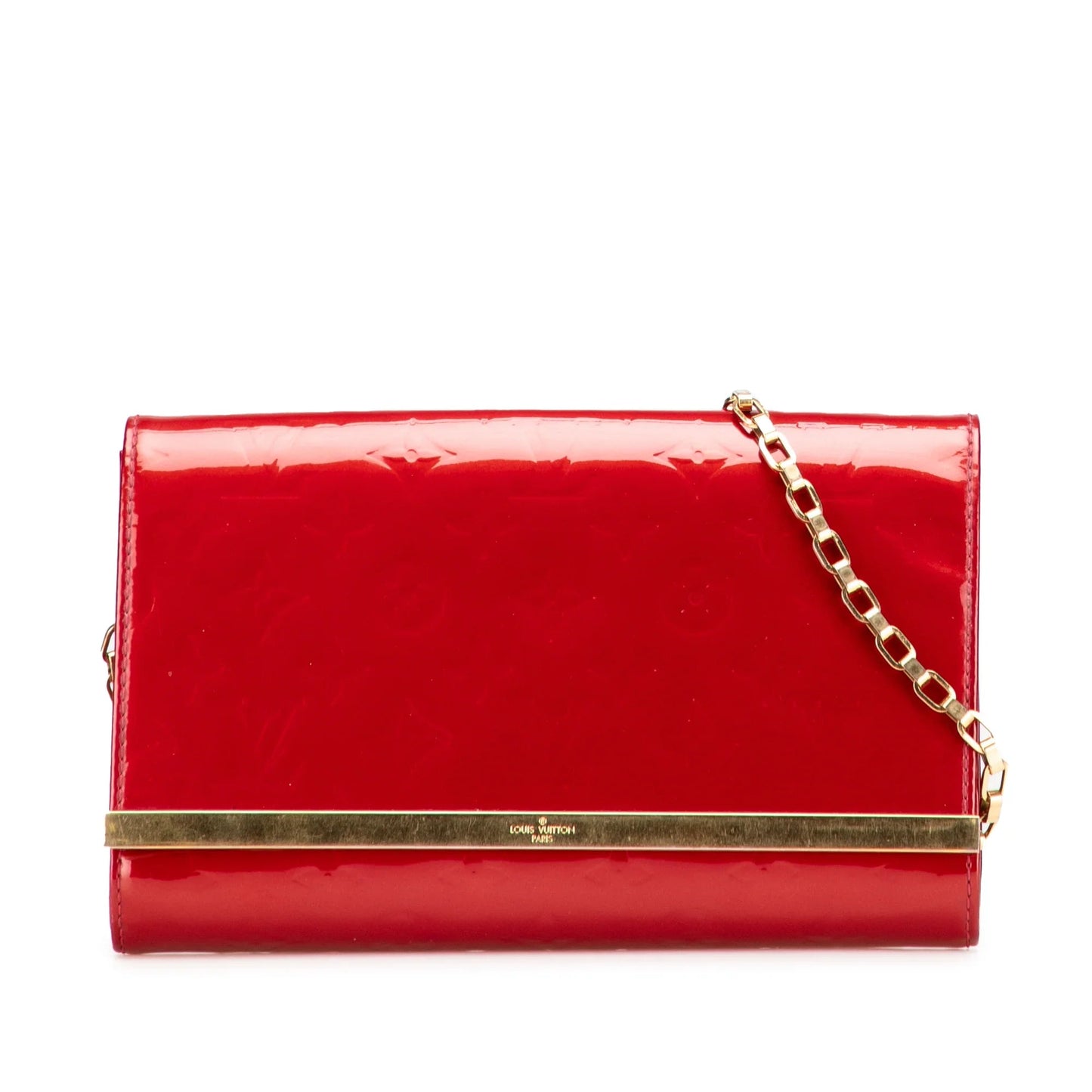Red Louis Vuitton Monogram Vernis Ana