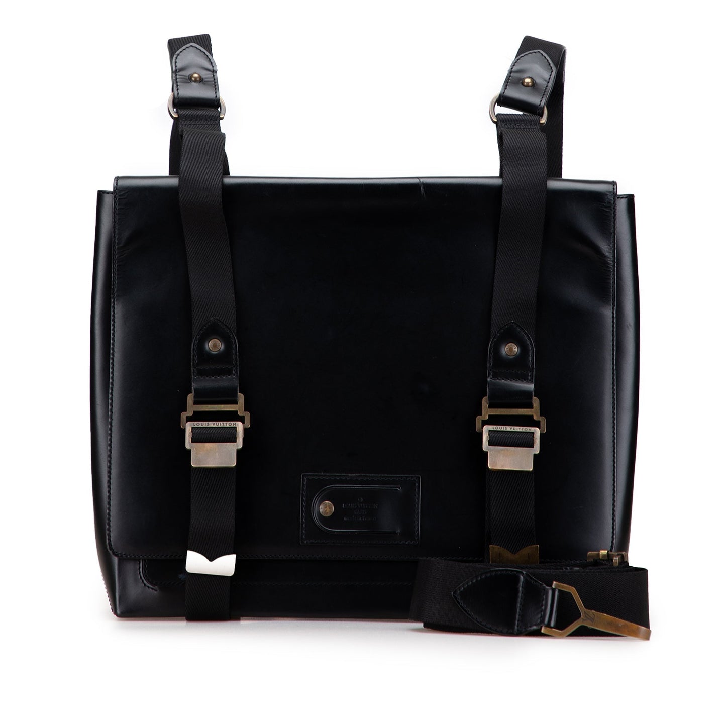 Black Louis Vuitton Liege Nomade Lussac Backpack Satchel