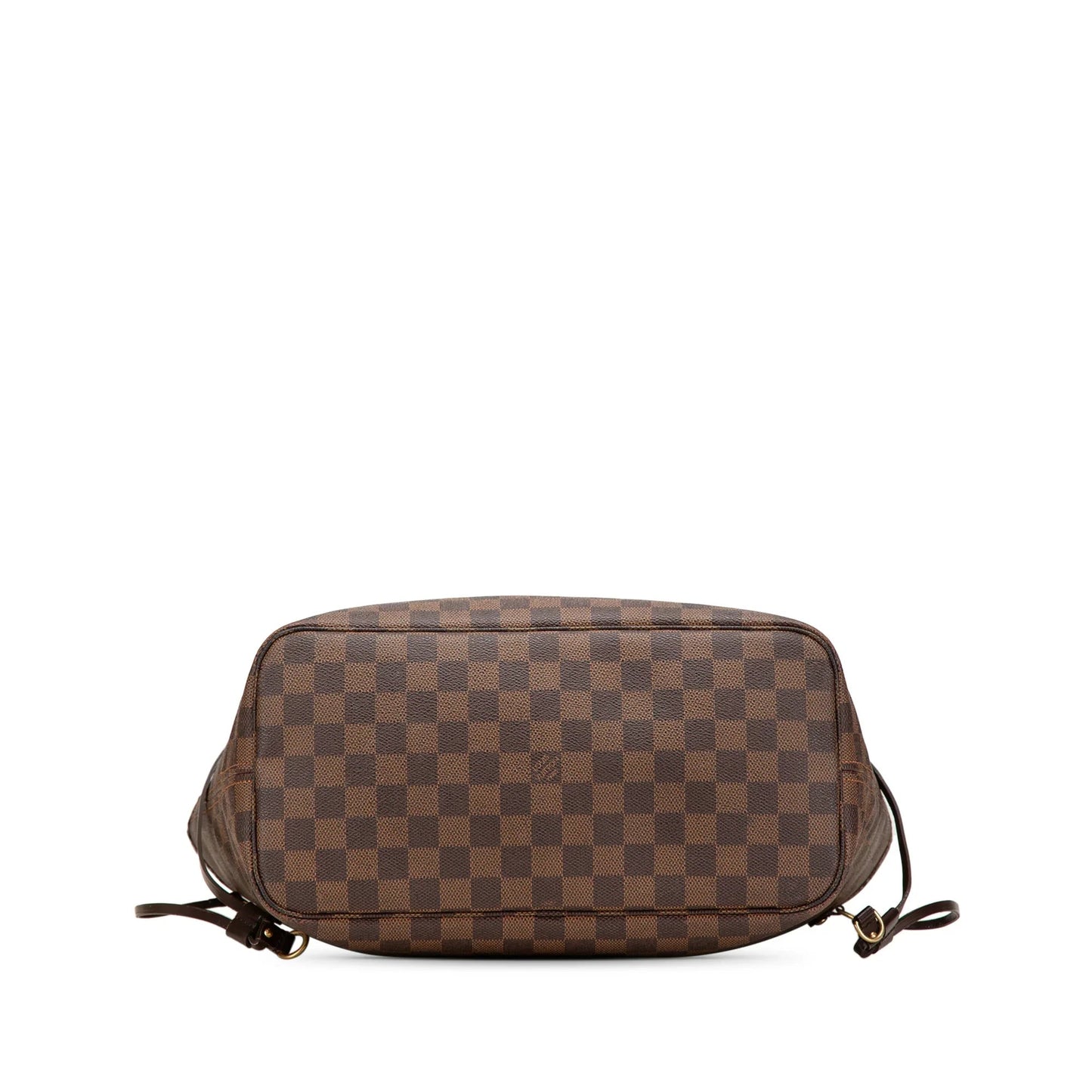 Brown Louis Vuitton Damier Ebene Neverfull MM Tote Bag