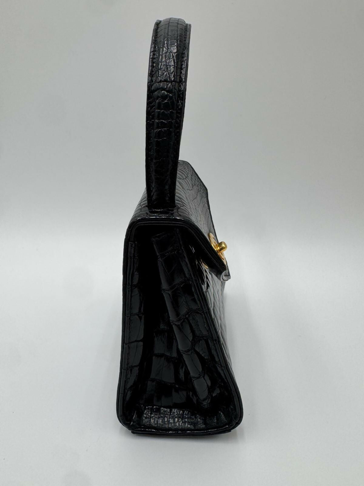 Chanel  Exotic Crocodile Top Handle Bag