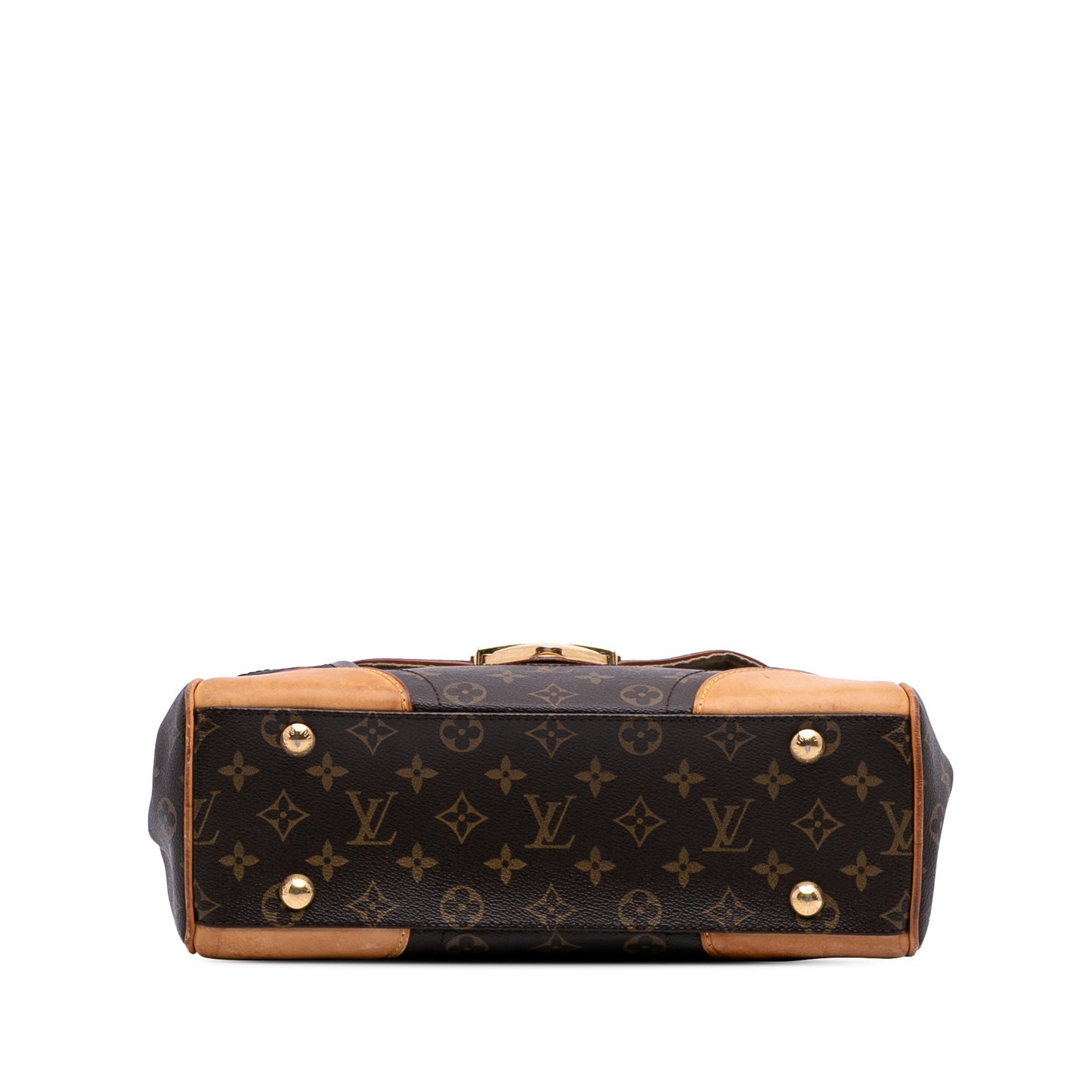 Brown Louis Vuitton Monogram Beverly MM Shoulder Bag