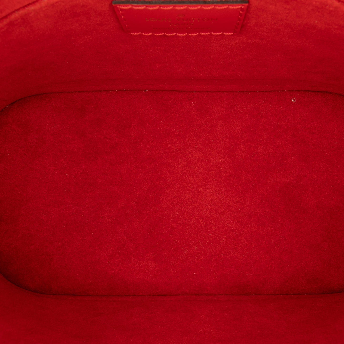 Red Louis Vuitton Epi Mini Alma Crossbody Bag