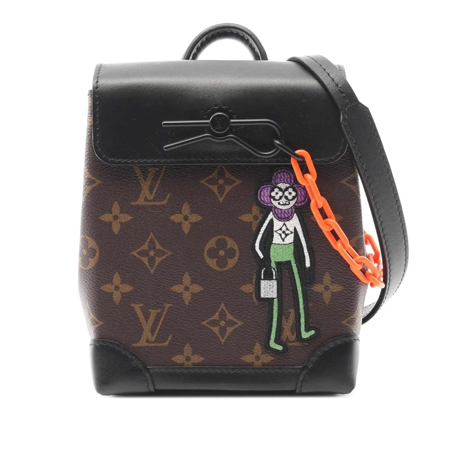 Brown Louis Vuitton Monogram Zoom with Friends Steamer XS Satchel
