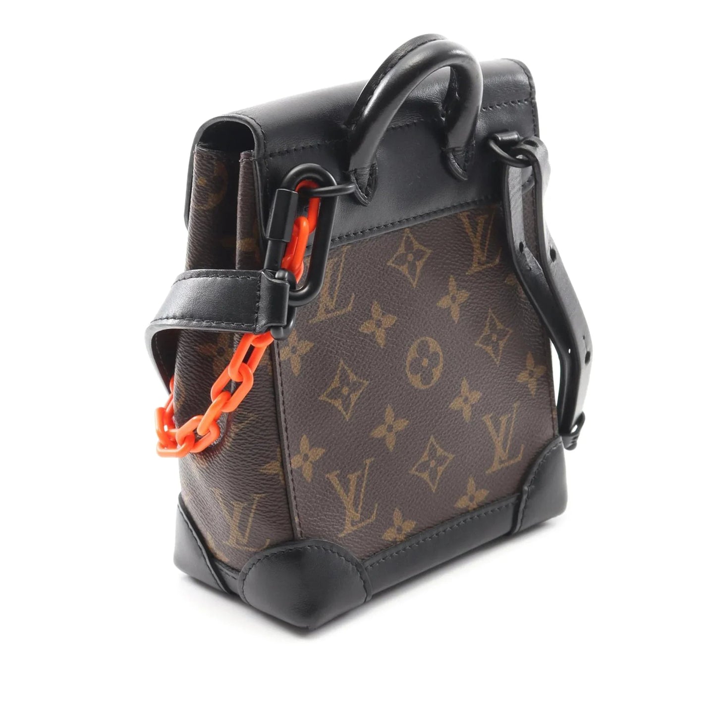Brown Louis Vuitton Monogram Zoom with Friends Steamer XS Satchel
