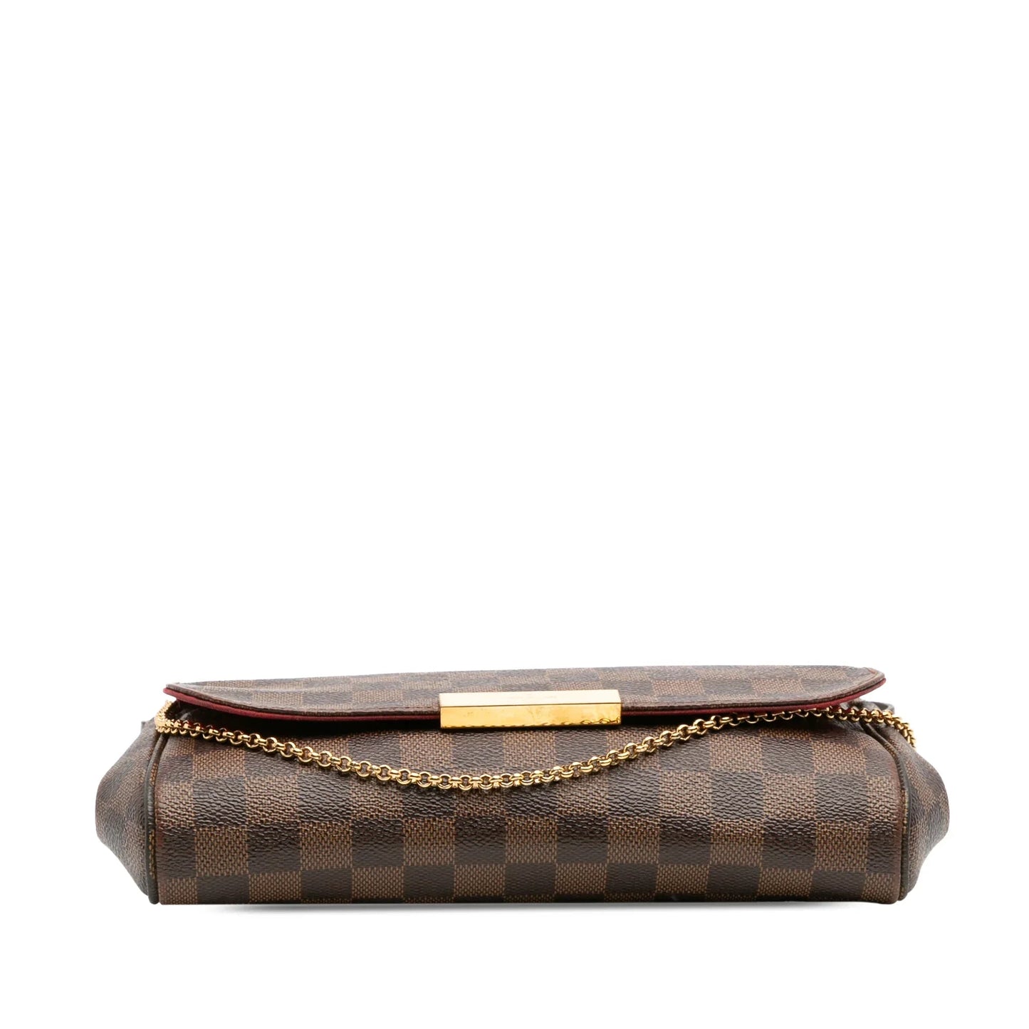 Brown Louis Vuitton Damier Ebene Favorite MM Satchel