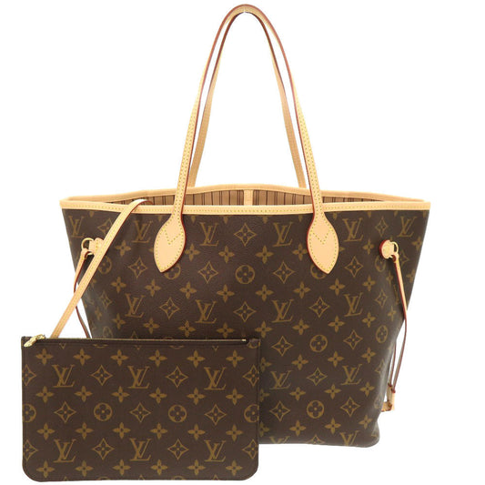 LOUIS VUITTON Tote Bag M46975 Monogram canvas Brown Monogram New Neverfull MM Women