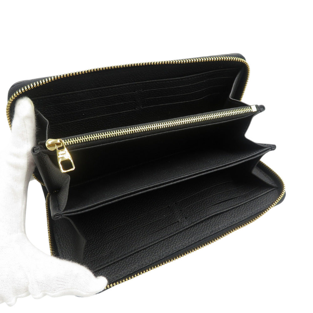 LOUIS VUITTON Long Wallet Purse M14160 Monogram Ann Platt Noir Zippy wallet Monogram Empreinte Panda LVxTM Japan exclusive unisex(Unisex)