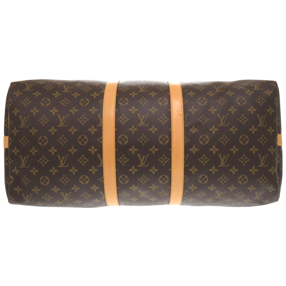 LOUIS VUITTON Boston Duffel bag M41414 Monogram canvas Brown Monogram Keepall bandouliere55