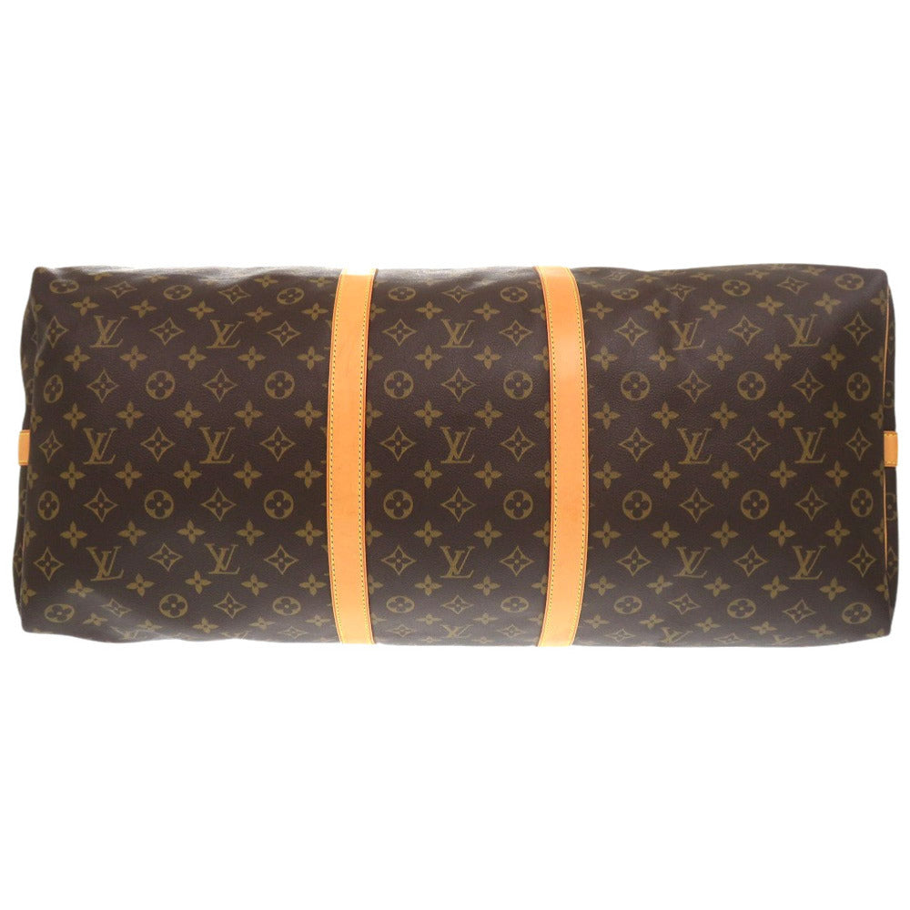 LOUIS VUITTON Boston Duffel bag M41412 Monogram canvas Brown Monogram Keepall bandouliere60