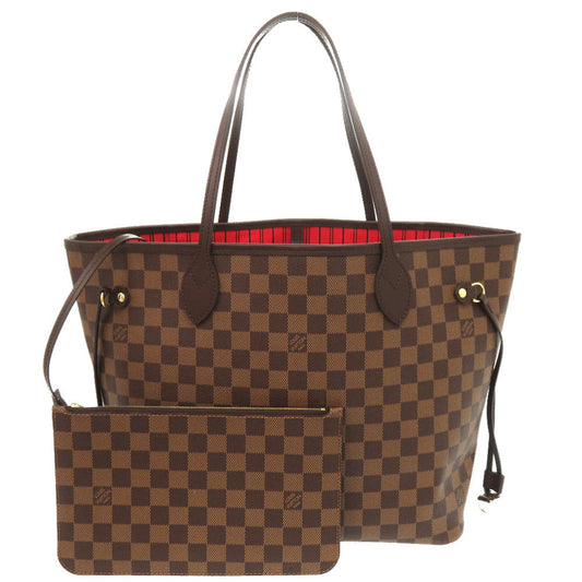 LOUIS VUITTON Tote Bag N40599 Damier Azur Canvas Slys Damier New Neverfull MM Women