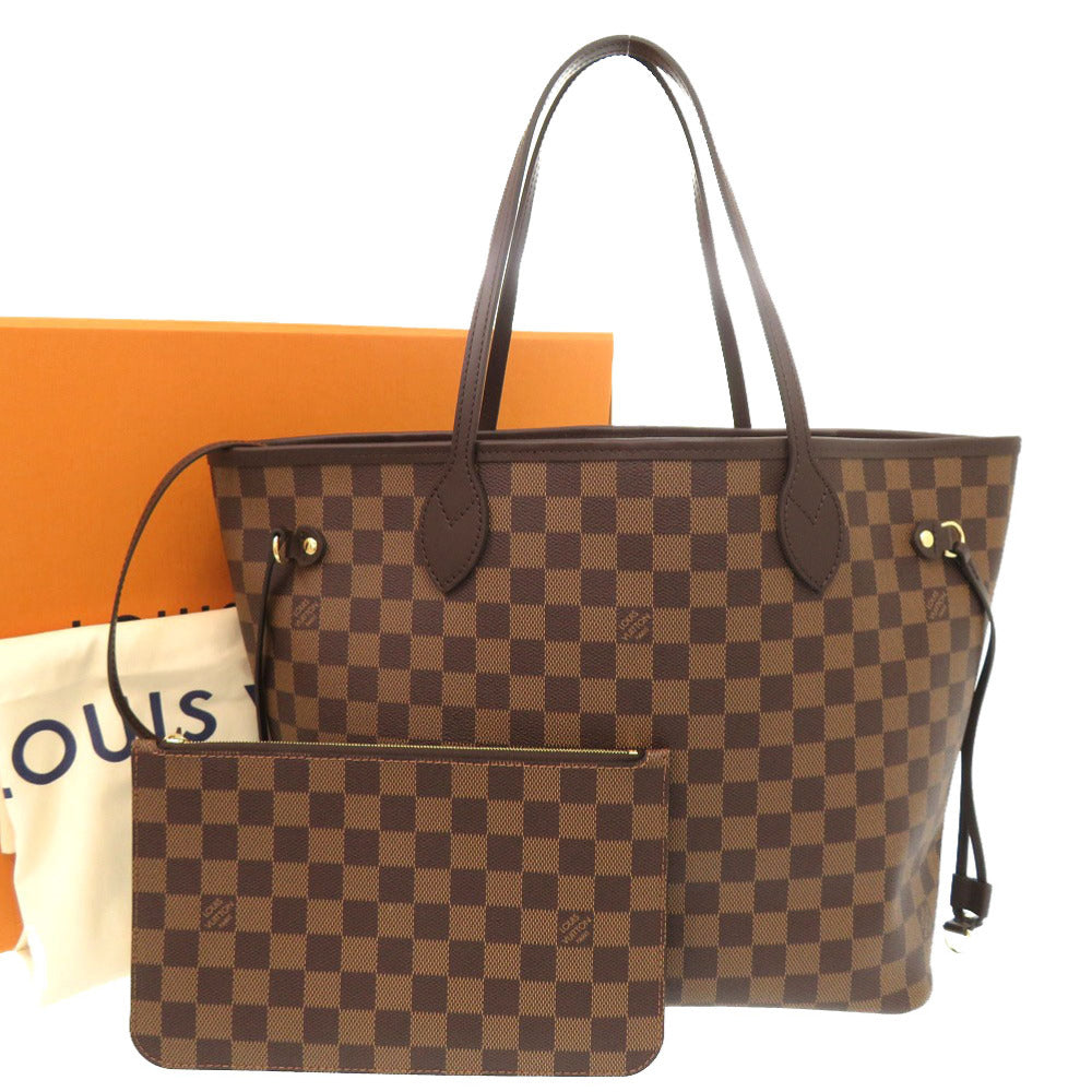 LOUIS VUITTON Tote Bag N40599 Damier Azur Canvas Slys Damier New Neverfull MM Women