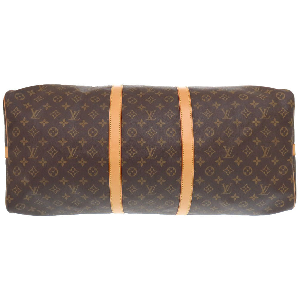 LOUIS VUITTON Boston Duffel bag M41412 Monogram canvas Brown Monogram Keepall bandouliere60