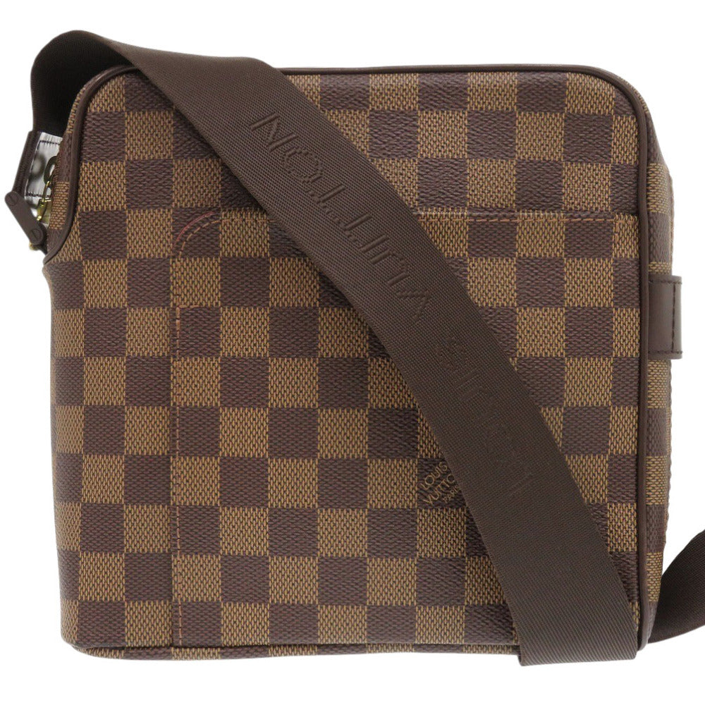 LOUIS VUITTON Shoulder Bag N41442 Damier canvas Brown Damier Olaf PM Women