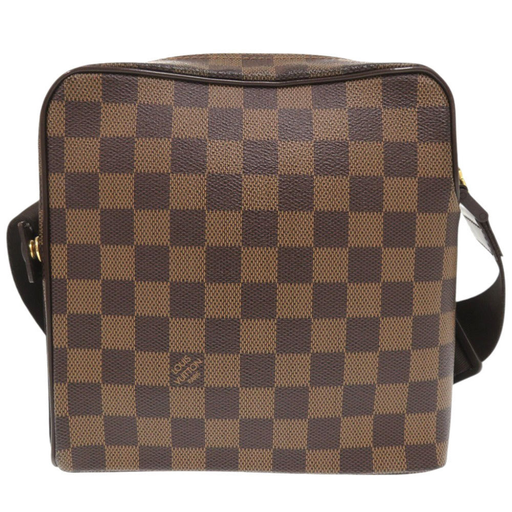 LOUIS VUITTON Shoulder Bag N41442 Damier canvas Brown Damier Olaf PM Women