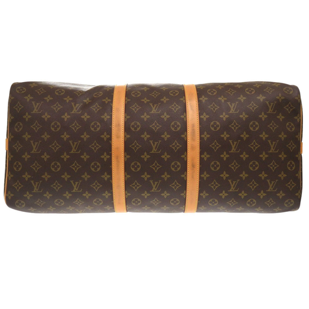 LOUIS VUITTON Boston Duffel bag M41412 Monogram canvas Brown Monogram Keepall bandouliere60