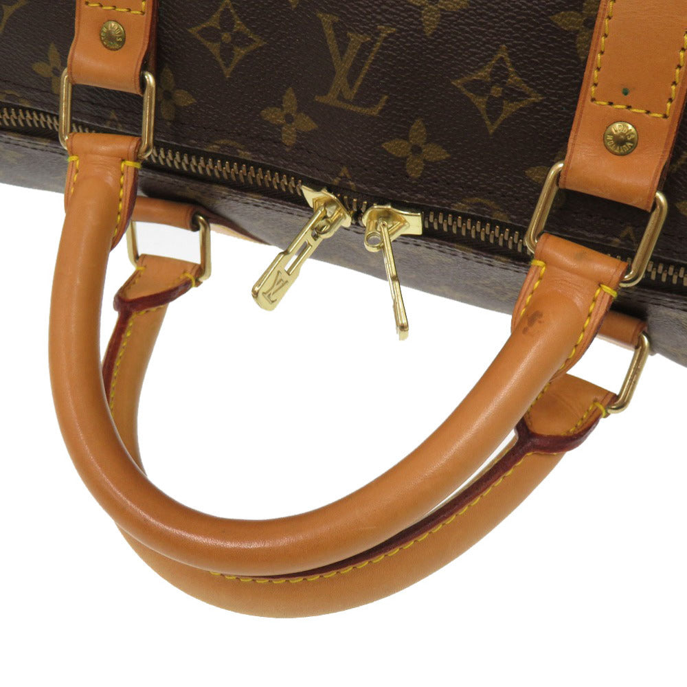 LOUIS VUITTON Boston Duffel bag M41412 Monogram canvas Brown Monogram Keepall bandouliere60
