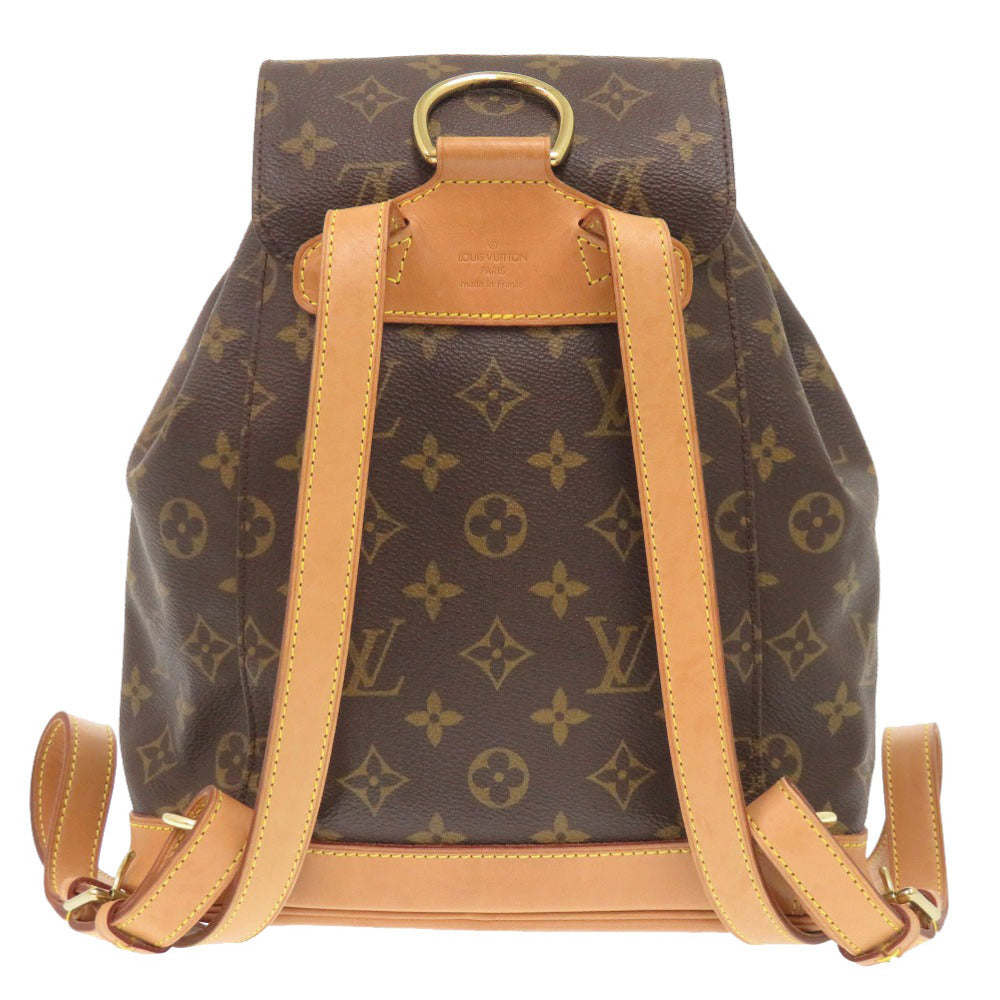 LOUIS VUITTON Backpack M51136 Monogram canvas Brown Monogram MontsourisMM Women
