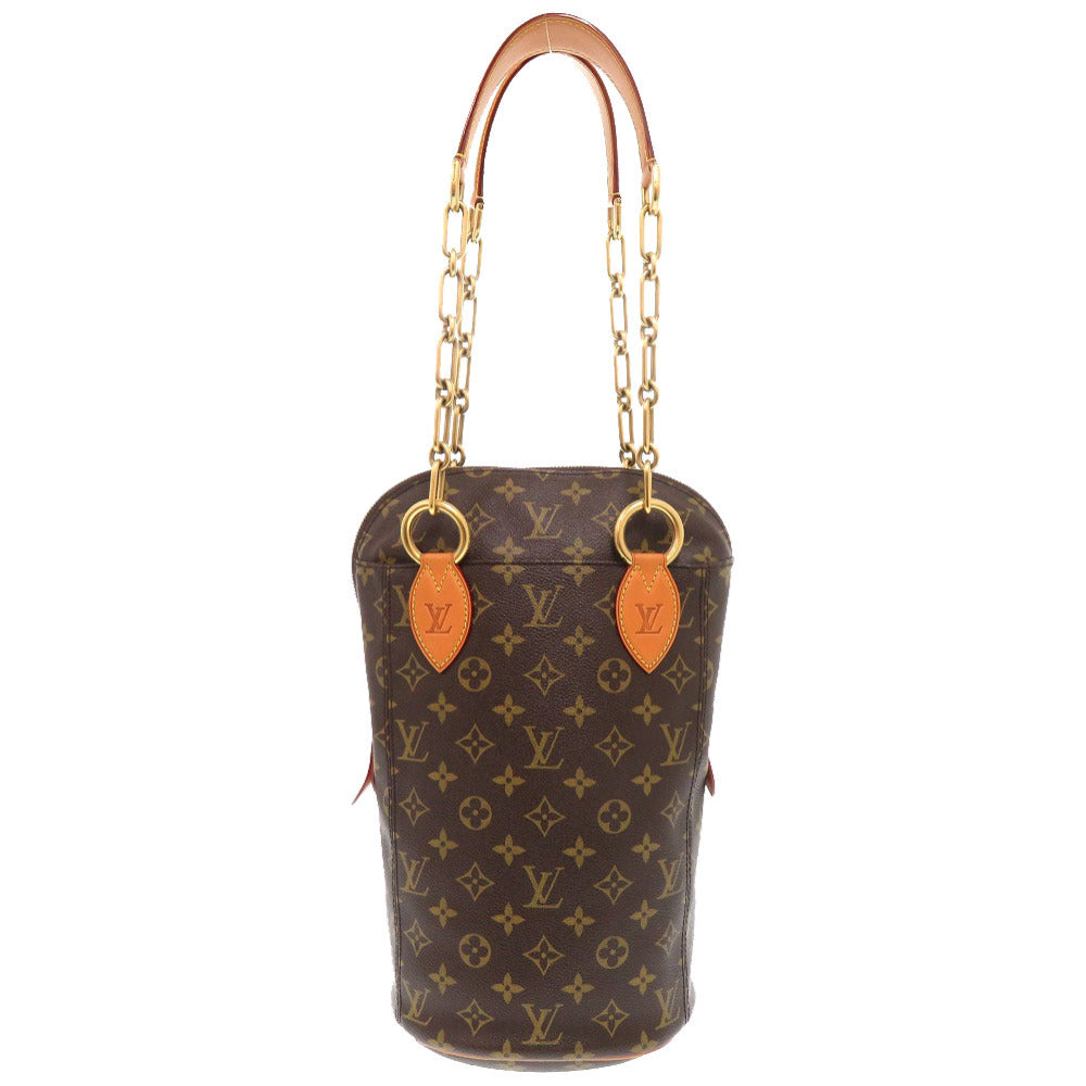 LOUIS VUITTON Shoulder Bag M40230 Monogram canvas Brown Karl Lagerfeld Monogram Punching bag baby Women