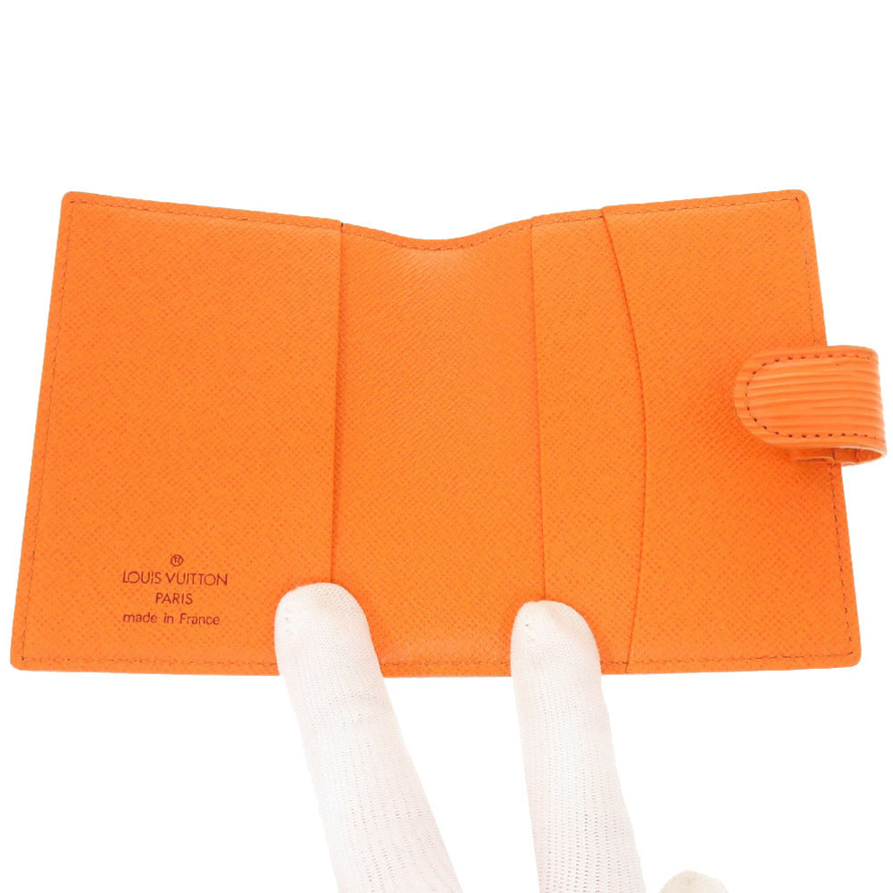 LOUIS VUITTON Notebook cover R2007H Epi Leather Mandarin Epi Agenda Mini Women