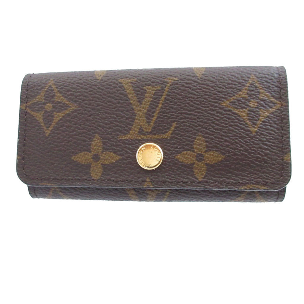 LOUIS VUITTON Key case Key holder M69517 Monogram canvas Brown Multicles