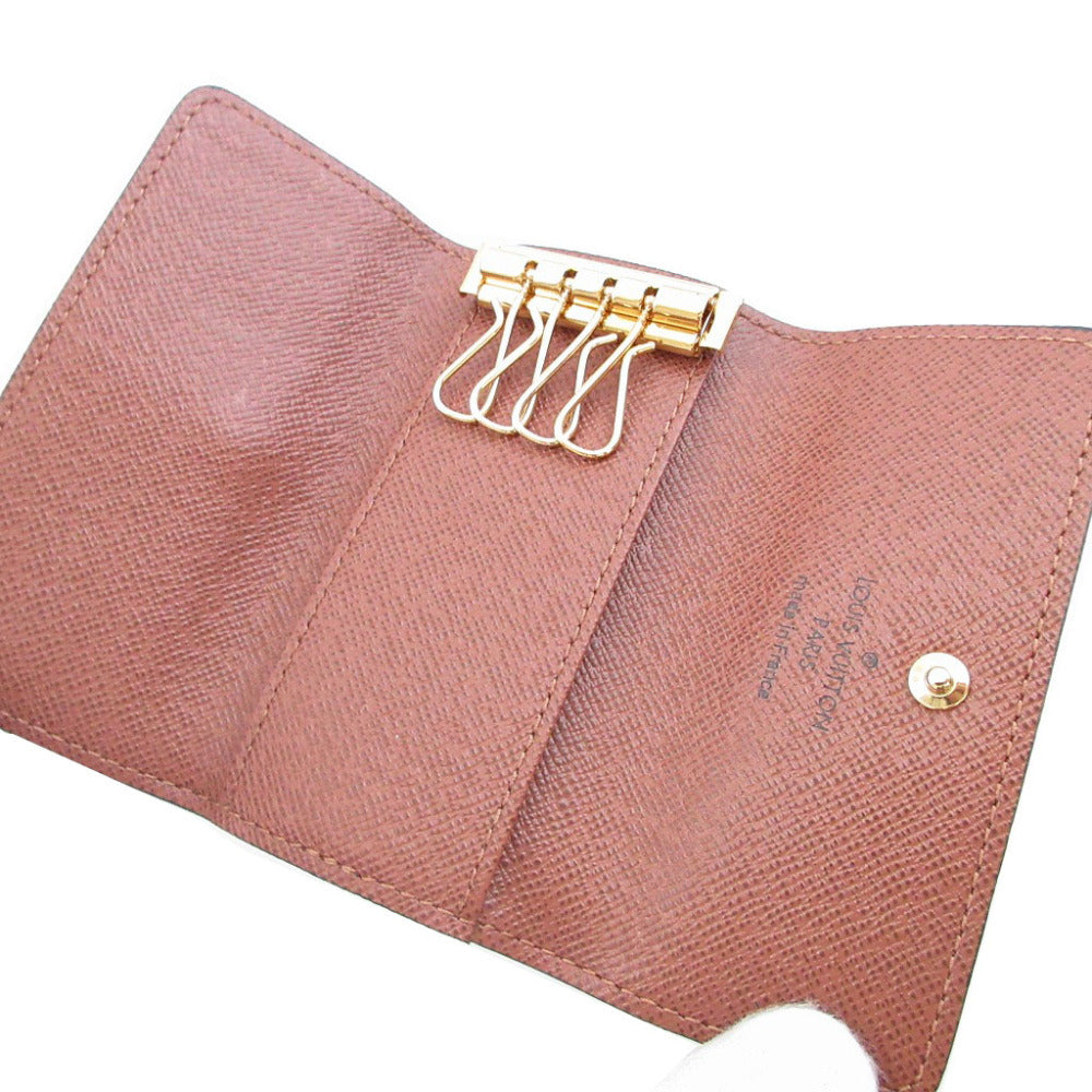 LOUIS VUITTON Key case Key holder M69517 Monogram canvas Brown Multicles