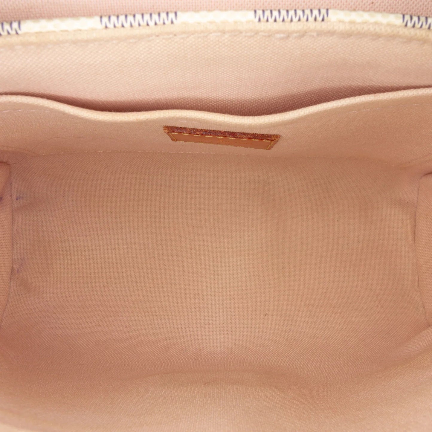 White Louis Vuitton Damier Azur Croisette Satchel