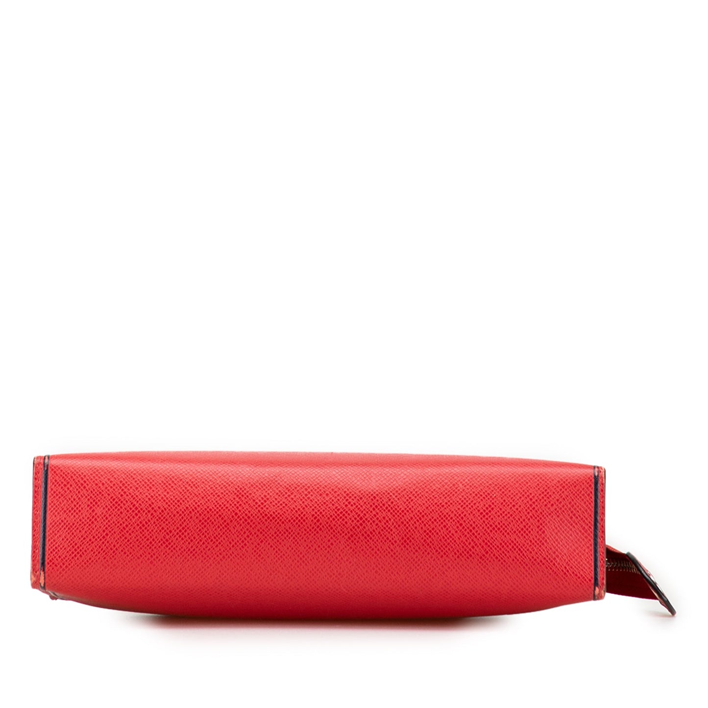 Red Louis Vuitton Taiga Pochette Voyage MM Clutch Bag