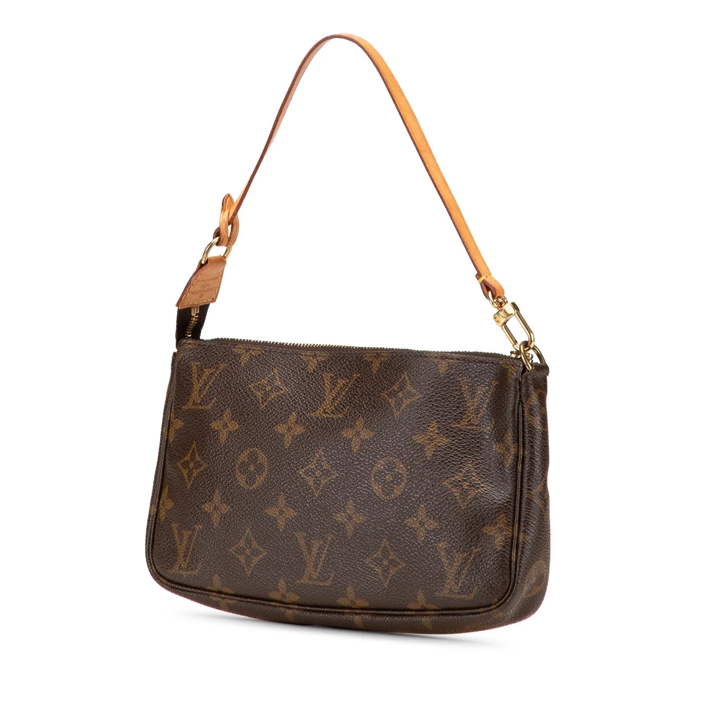 Brown Louis Vuitton Monogram Pochette Accessoires Shoulder Bag