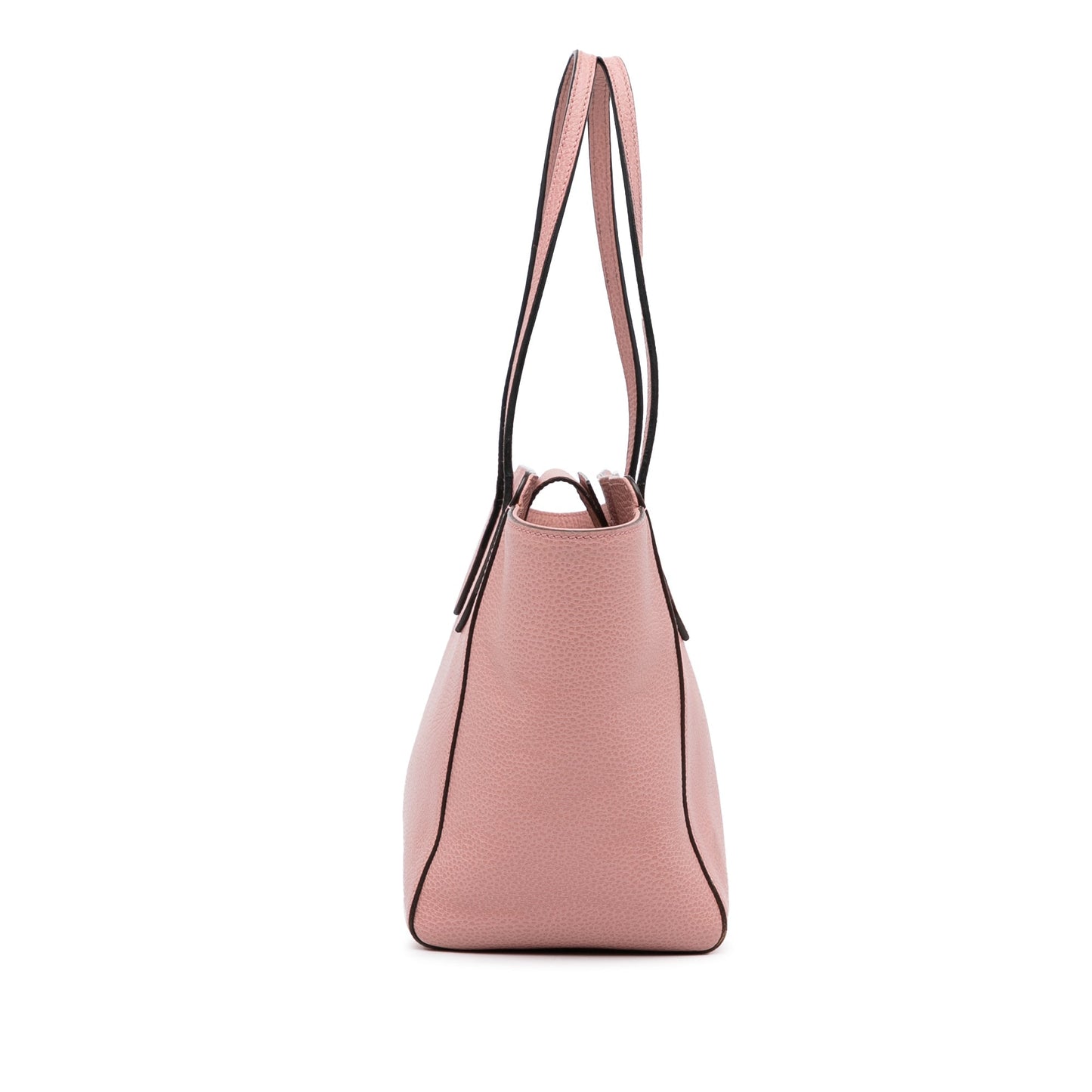 Gucci Pink Leather Tote Style 4