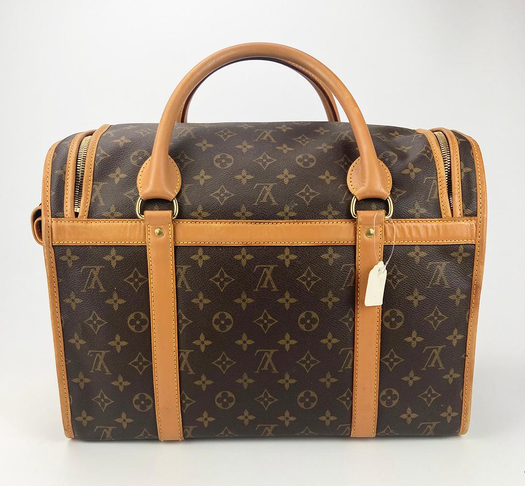 LOUIS VUITTON Monogram Dog Carrier 40