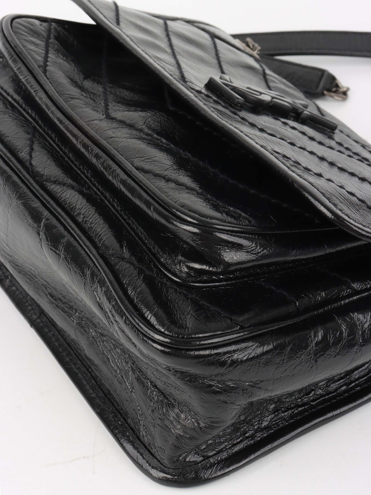 Saint Laurent Niki Baby in   Leather Bag.