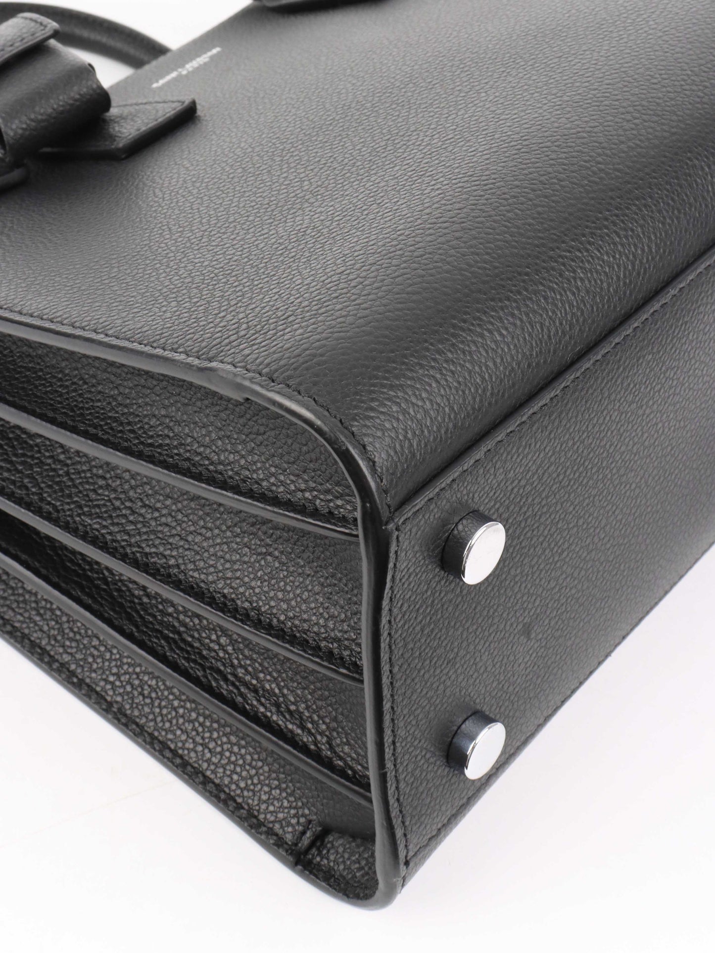 Saint Laurent Black Nano Sac De Jour.
