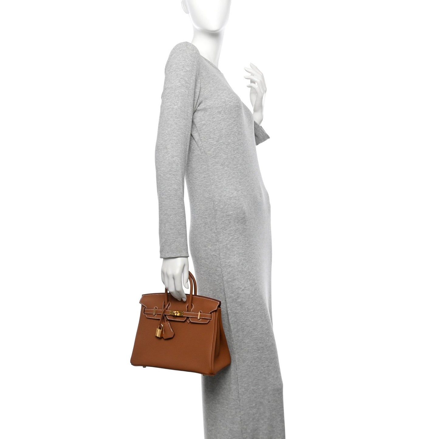 Hermes Togo Birkin 25 Gold