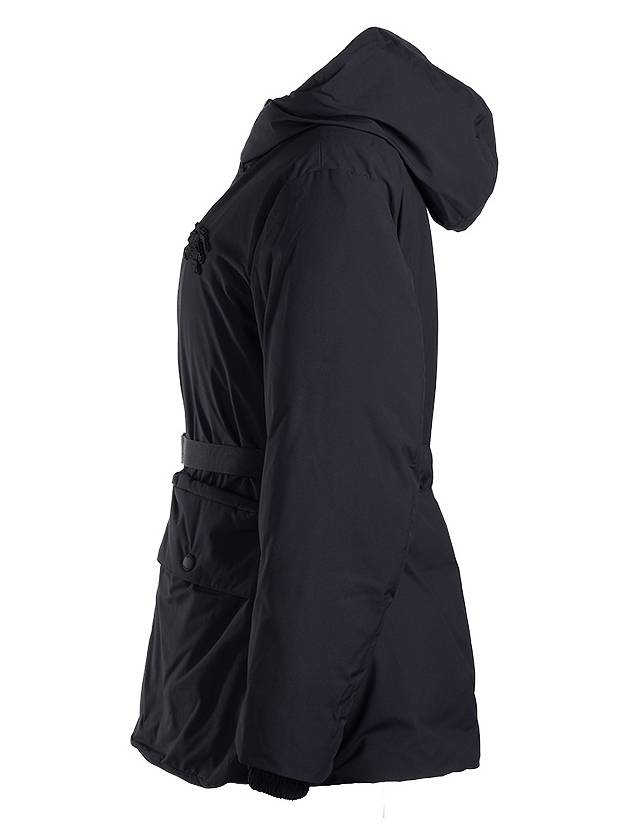 Luxury Burberry Logo Short Down Padding Black