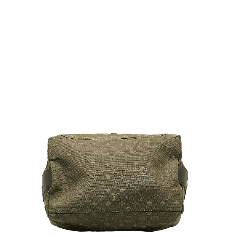 Louis Vuitton Monogram Mini Soccer Marriott Handbag M92507 Noir Karki Canvas Leather Lady Louis Vuitton