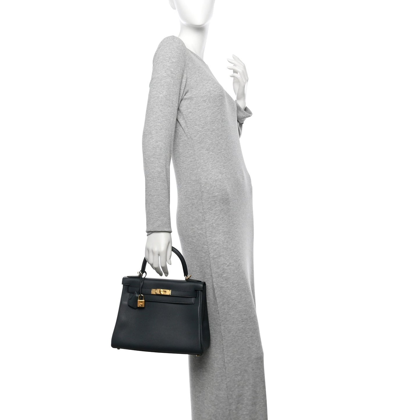 Hermes Evercolor Kelly Retourne 28  Vert Rousseau