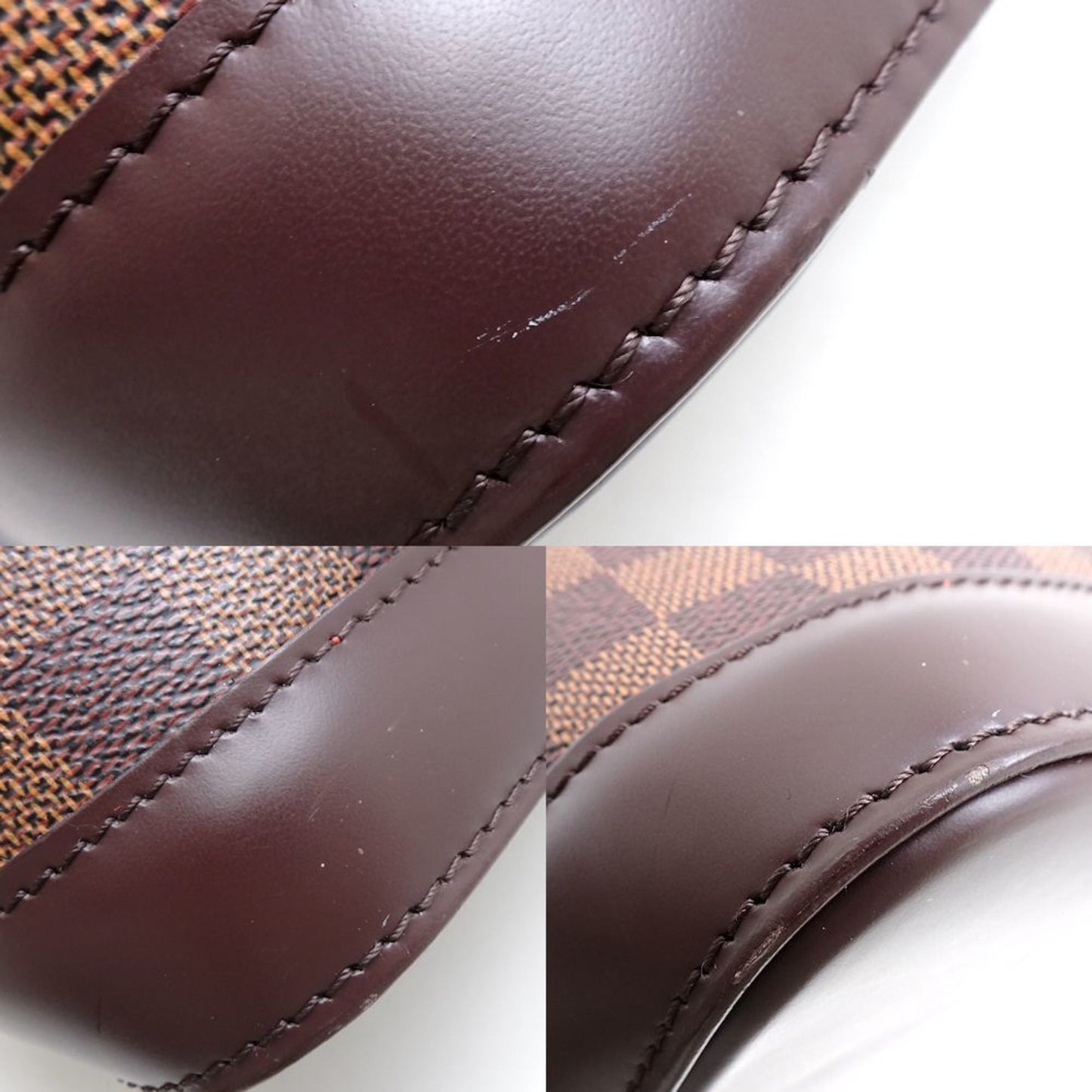 Louis Vuitton Damier Damier Canvas Ebene Canvas Handbag