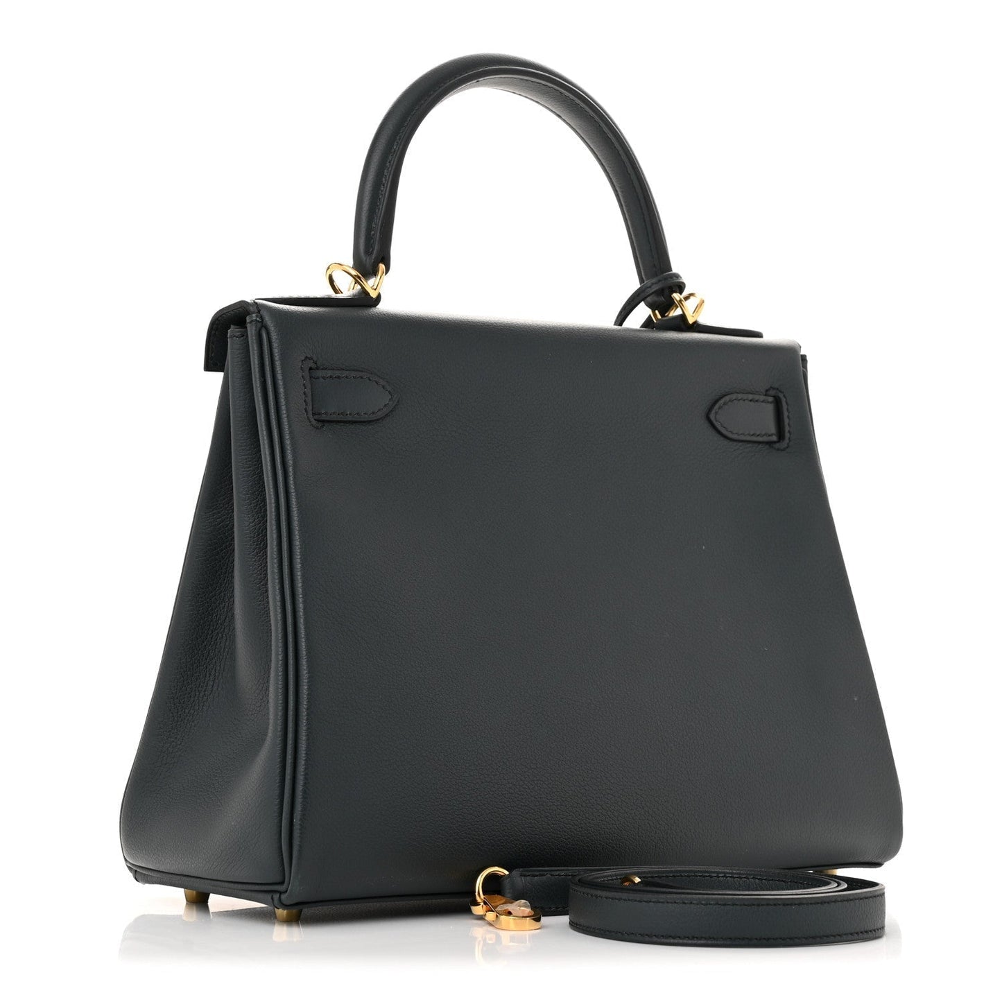 Hermes Evercolor Kelly Retourne 28  Vert Rousseau