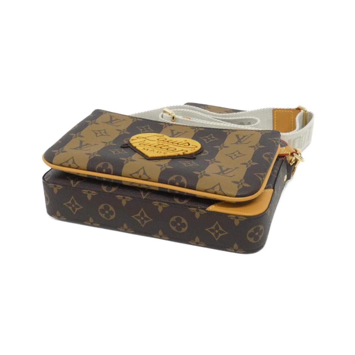 Louis Vuitton Monogram Strip Trio Messenger M45965 Shelter Bag