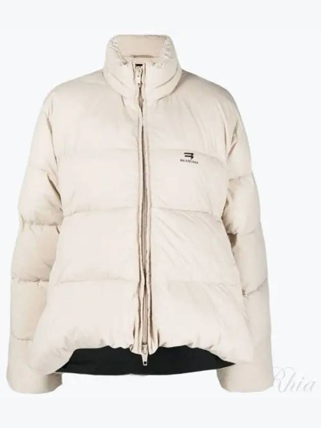 Luxury Balenciaga Trending 2026 C Shape Nylon Padding Sand
