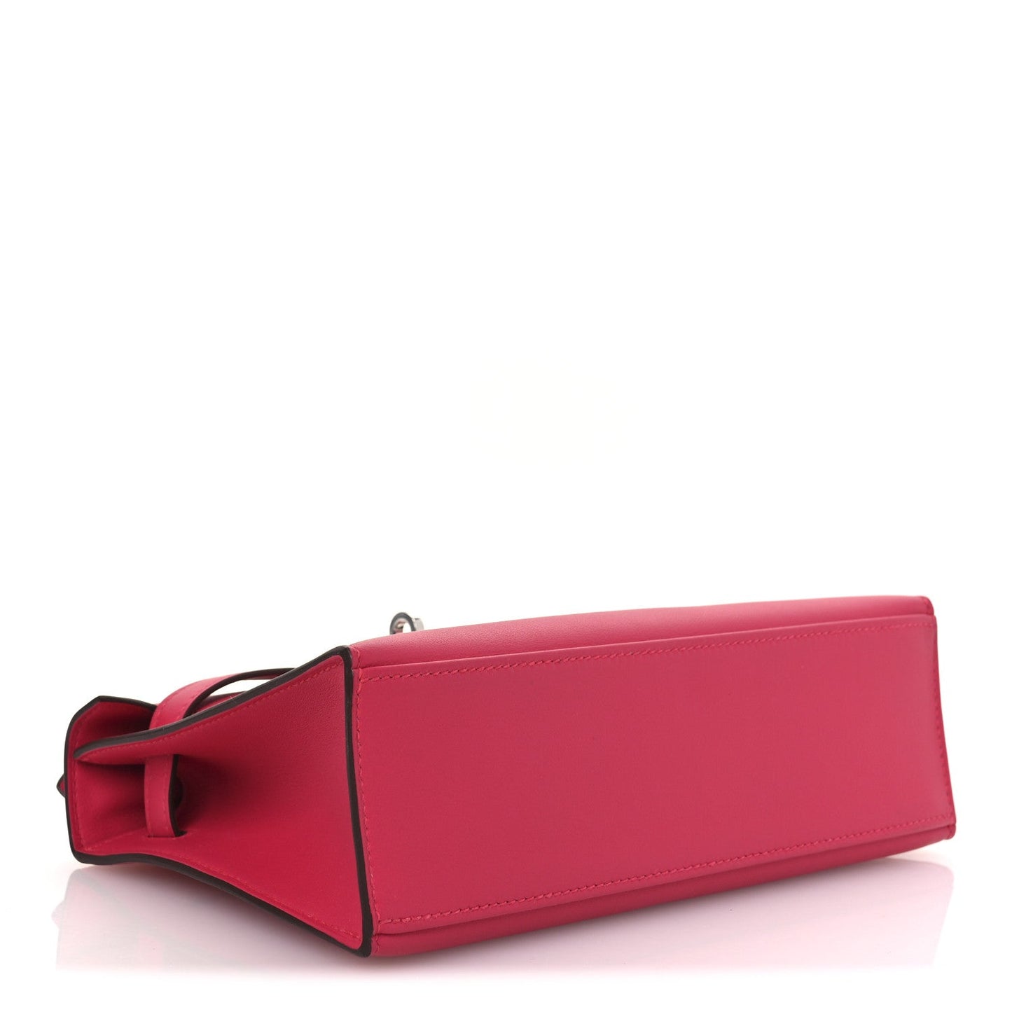 Hermes Swift Kelly Pochette Clutch Rose Extreme