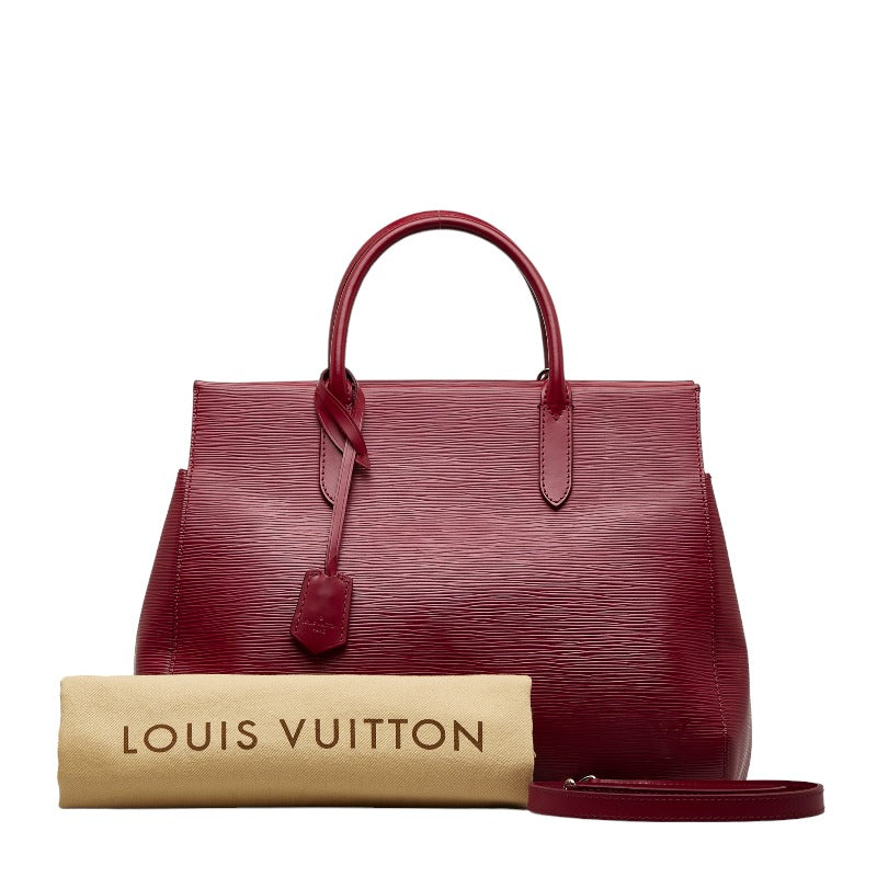 Louis Vuitton Epi Marley MM Handbag Shoulder Bag 2WAY M94615 Fushia Pearl Leather  Louis Vuitton