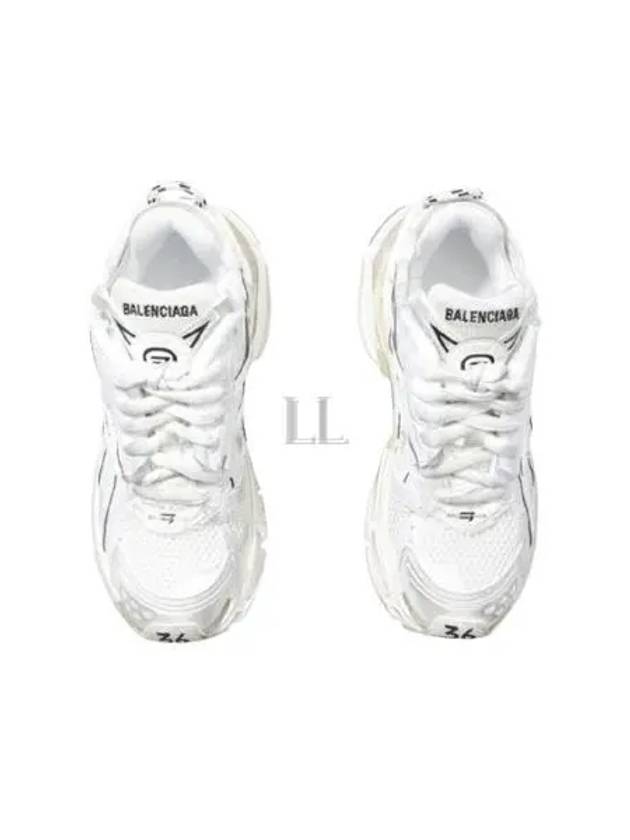Luxury Balenciaga Trending 2026 Runner Low Top Sneakers White