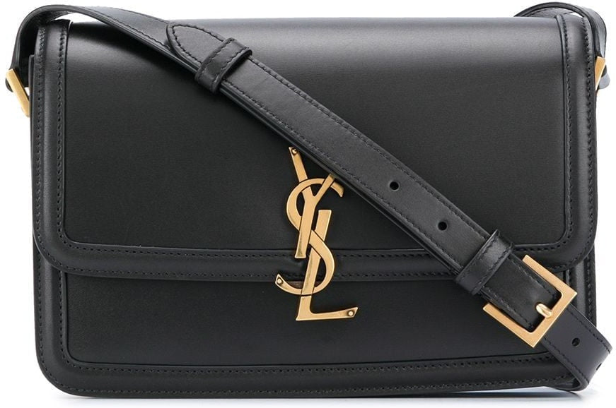 Luxury Saint Laurent Trending 2025 Women's Mg Solferino M Calf in 1000 | 6343050SX0W1000