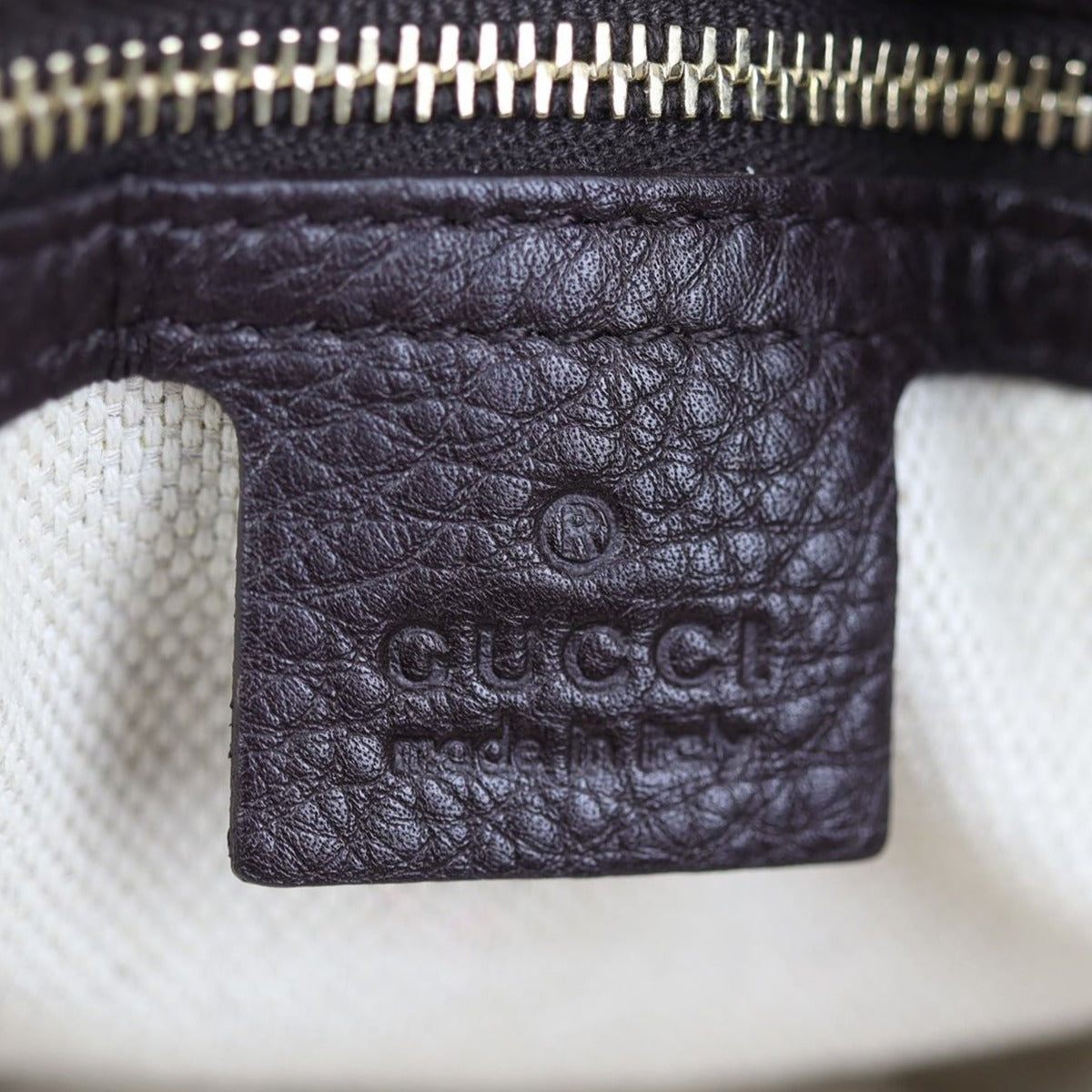 Gucci GG Canvas Diana Bamboo Shoulder Bag